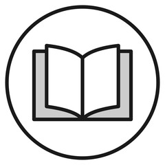 Book Symbol Icon For Design Elements