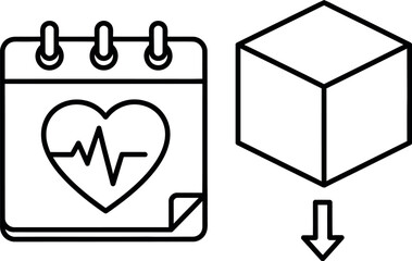 Medical data storage concept
