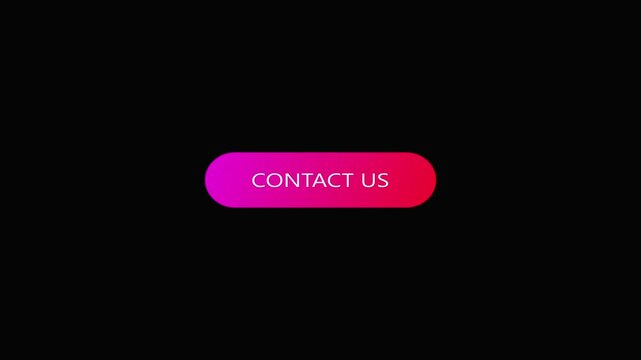 Contact Us Button with Vibrant Gradient Background Design Animated Motion Graphic