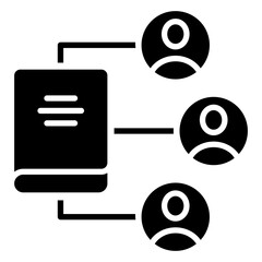 Library Community Icon For Design Elements