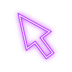 neon mouse cursor
