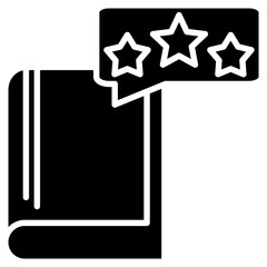 Book Rating Icon For Design Elements