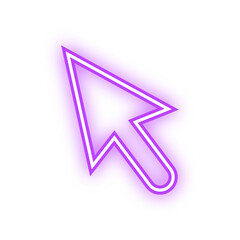 neon mouse cursor