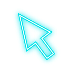 neon mouse cursor