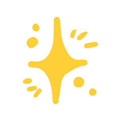 Obraz premium doodle star