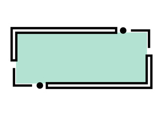Fototapeta premium minimal rectangle banner