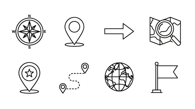 Navigation icons