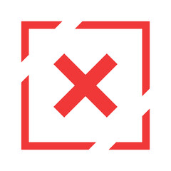 Obraz premium cross symbol icon