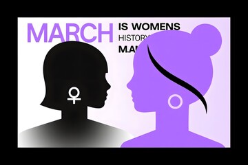 new International Women's Day Womens history month poster