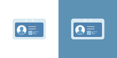Fototapeta premium Identification cards displayed on digital devices showcasing personal details