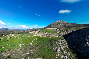Mycenae, an archaeological site near Mykines in Argolis, north-eastern Peloponnese, Greece, a world heritage site