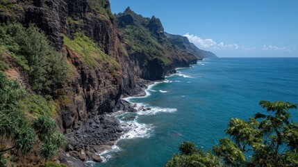 Obraz premium Aerial view of majestic desert canyon with river and rugged arid landscape.