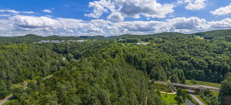 Das idyllische Pegnitztal rund um Lungsdorf im Kreis N&uuml;rnberger Land in Mittelfranken