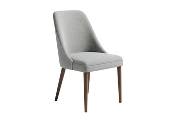 Modern chair isolated on transparent background