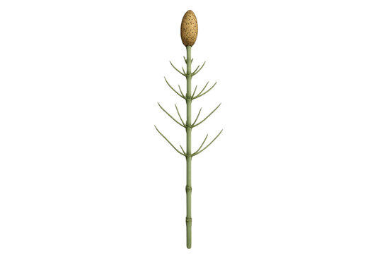 Calamites prehistoric plant during carboniferous period
