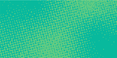 Abstract halftone grunge texture Dots pop art comics with summer background. 90-s style. Template design for poster, card, flyer