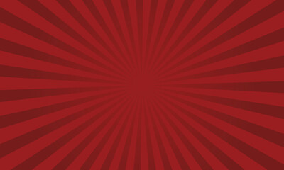 red rays background vector design