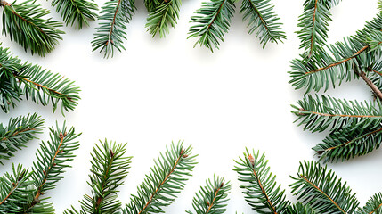 Obraz premium Festive Holiday Frame Mockup for Celebrations