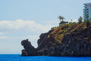Madera osady wioski miasteczka położone na stokach i dolinach © KoLesfot