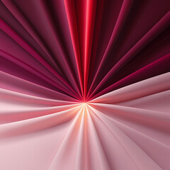 Luxurious Magenta Red Flowing Radial Abstract Background