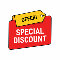 Limited Time Special Discount Badge for Retail Promotion
