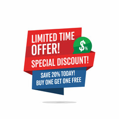 Special Limited Time Offer With 20 Percent Savings