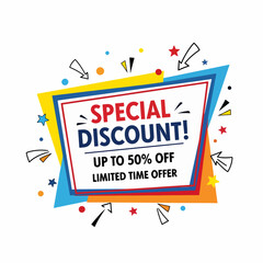 Promotional Sale Graphic Encouraging Immediate Savings