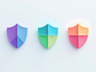 colorful shield icon