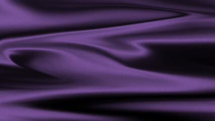 Fototapeta premium Elegant purple satin fabric with flowing curves and dramatic lighting effects