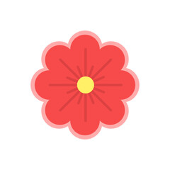 Chinese flower decoration frequently associated with Chinese new year.