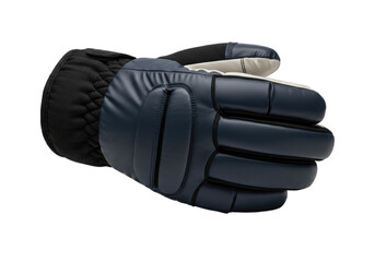 Warm winter glove designed for outdoor activities and protection against cold weather.