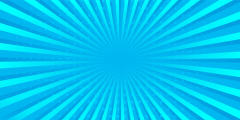 Comic background. Pop art texture. Starburst cartoon style. Anime design with explosion effect for print. Fun dot pattern simple abstract modern