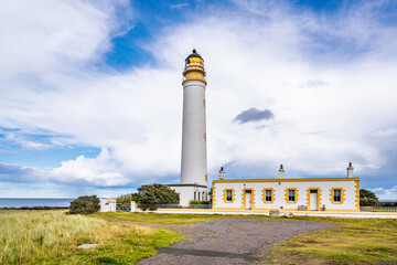 Barns Ness Lighthouse, Dunbar, East Lothian, Scotland, UK