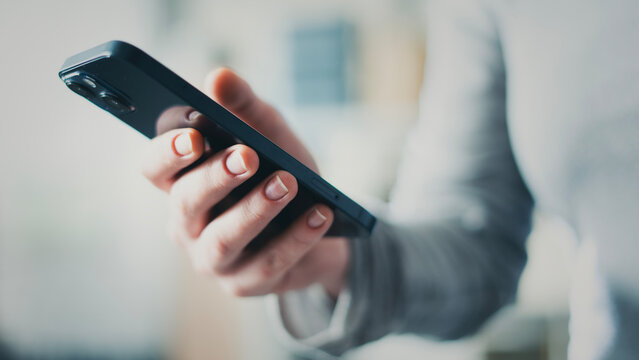 Woman using a mobile phone