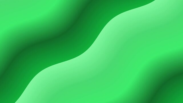 Green wave pattern. Gradient wavy texture. Abstract background. Seamless design element. Vector illustration. Green gradient. Wavy lines. Smooth curves. Background texture.