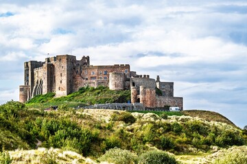 Bamburgh Castle, Northumberland, Northeast Coast, England