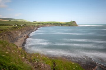 Landscape photo of Kimmeridge Bay in Dorset