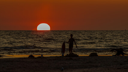 zachód nad Bałtykiem © Stanisaw