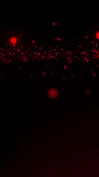 red particle system slow motion animation. abstract motion graphics mobile phone background. 30 keywords for stock photo separated by commas

