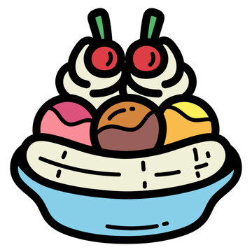 banana sprit illustration