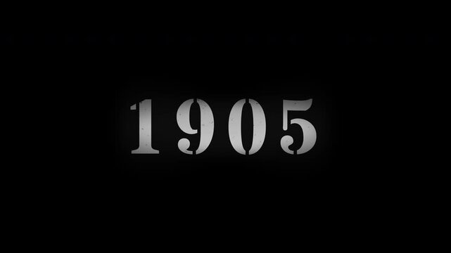 Historical Timeline Zoom Out from 2027 to 1800 Vintage Evolution of Centuries