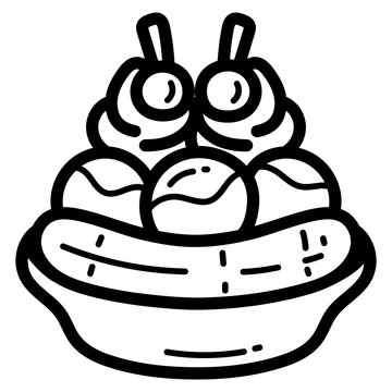 banana sprit illustration