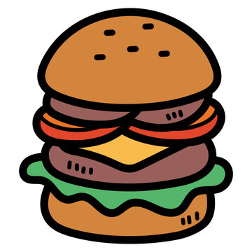 hamberger illustration