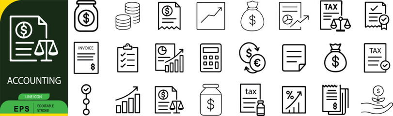 Account icon displayed on a dark green and yellow background