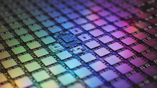 Silicon semiconductor wafer close-up. In electronics, a wafer also called a slice or substrate is a thin slice of semiconductor, a crystalline silicon, used for the fabrication of integrated circuits