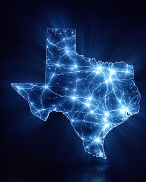 The Texas Power Grid Connections