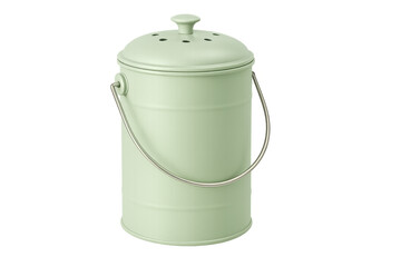 Green kitchen compost bin for organic waste recycling