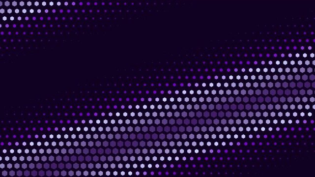 Abstract color dots particles flowing pattern halftone gradient
