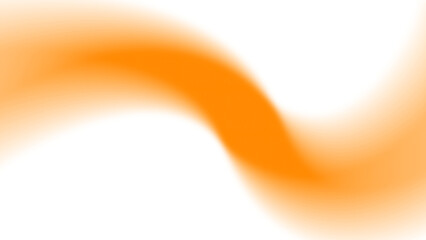 Cinematic Orange Light Streak Overlay with Smooth Gradient Motion and Warm Glow Isolated on a Transparent Background (PNG).