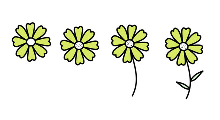vector illustration of a flower